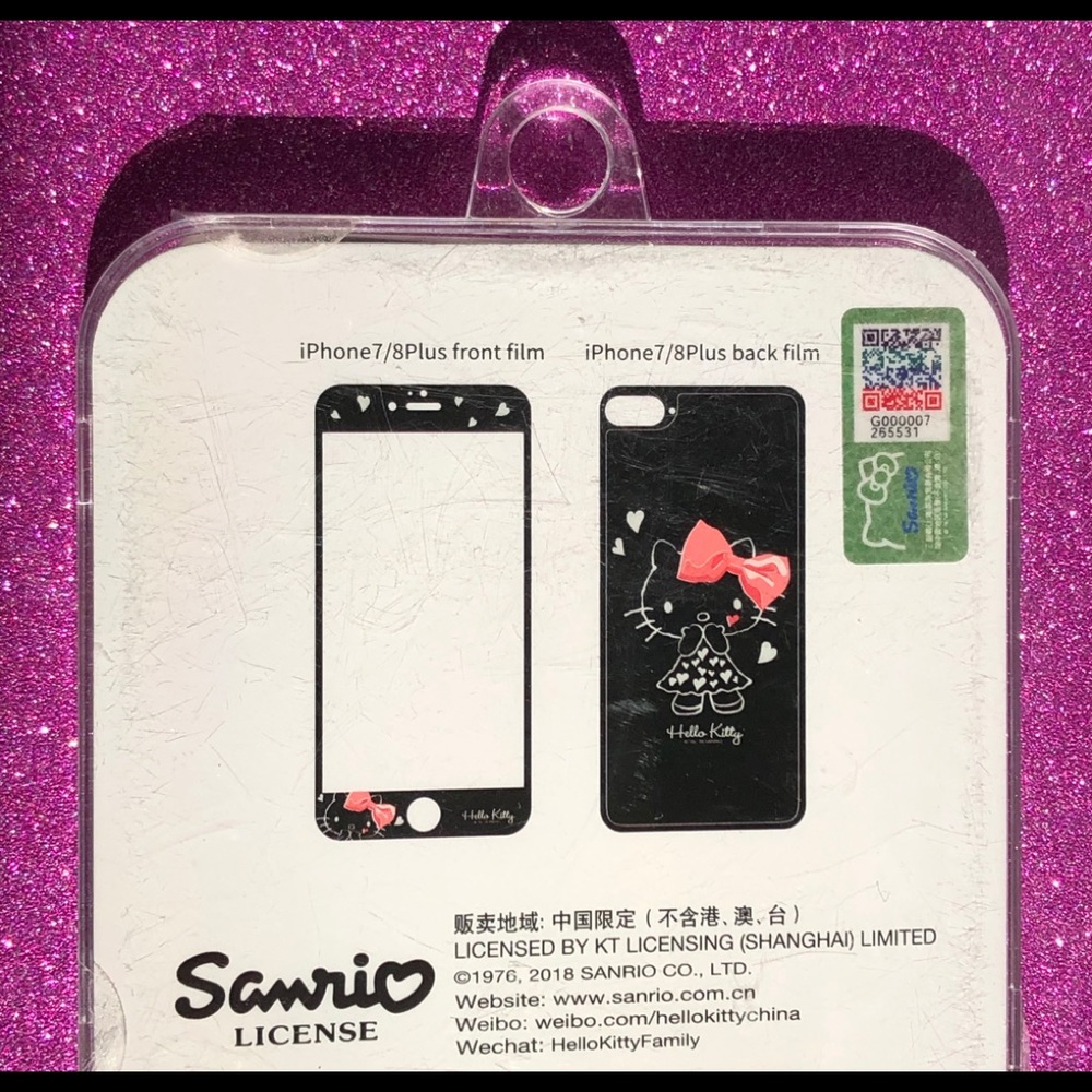 iPhone 7/8 Plus Hello Kitty Screen Protector💕 - Picture 2 of 2